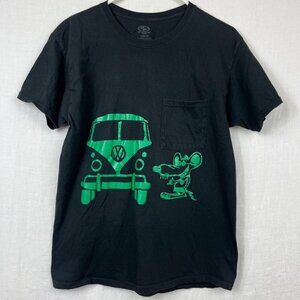 Rat Fink Volkswagen Bus Graphic Tshirt ‎ Adult M Westie Rat Rod Thrashed Grunge